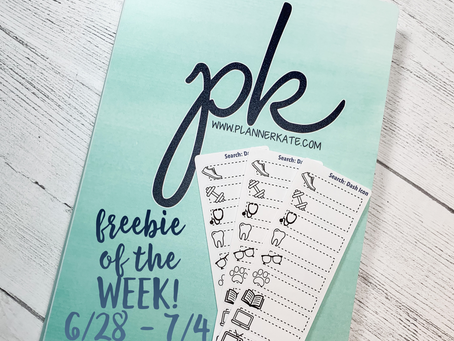 Freebie of the Week 6/28 - 7/4