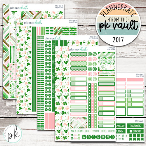 FTV-154 || ST PATS - Weekly Kit Planner Stickers - Vault KIT-64 ...