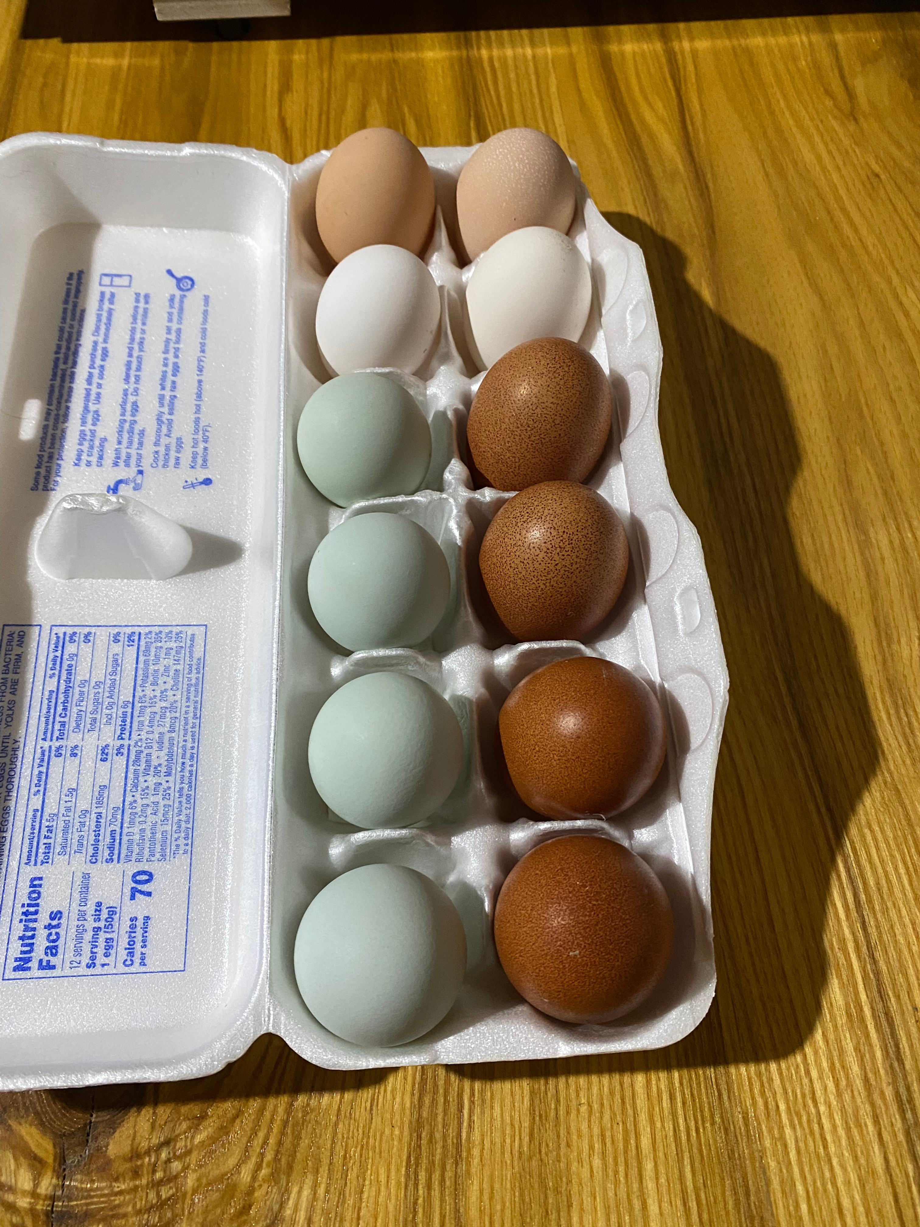 Opal Legbar Eggs (Per Dozen+)