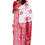 Thumbnail: Baluchari Silk Saree (WHITE BODY & RED BORDER)