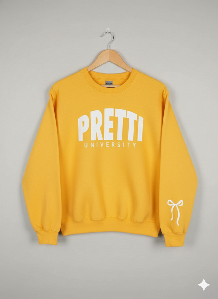 Pretti University Sweatshirt