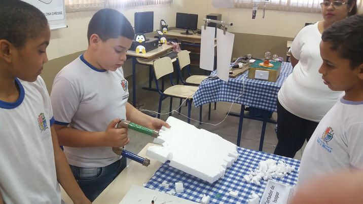 Exposição de Robótica Educacional - Escola Municipal Iracema Pamplona Chiesse