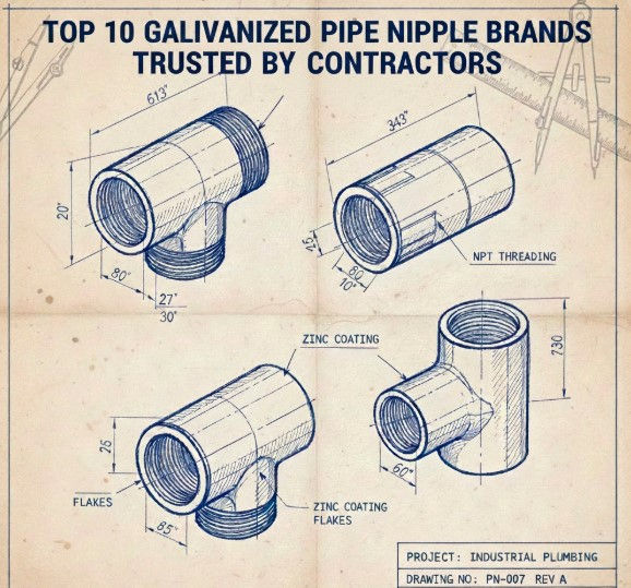 Top 10 Galvanized Pipe Nipple Brands Trusted by Contractors