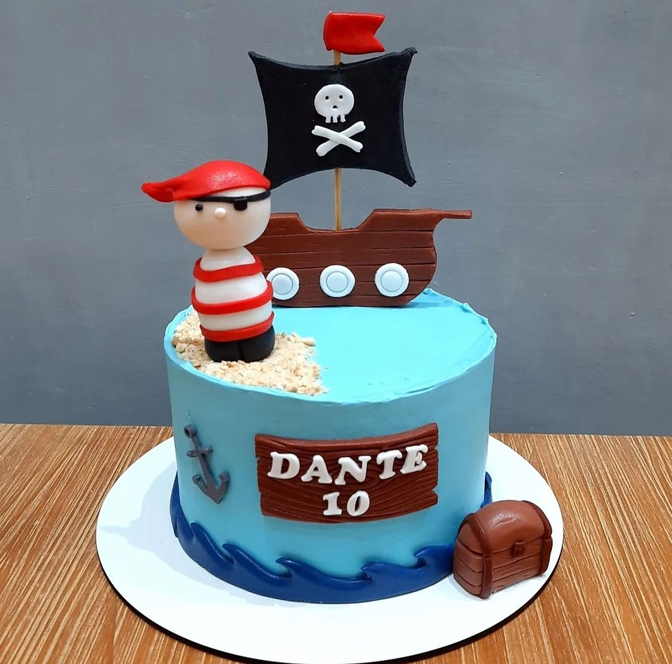 Pirata em Buttercream