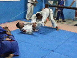 Treino de Jiu-jitsu