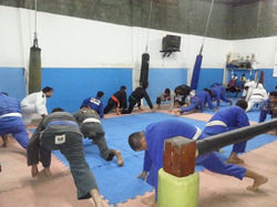 Treino de Jiu-jitsu