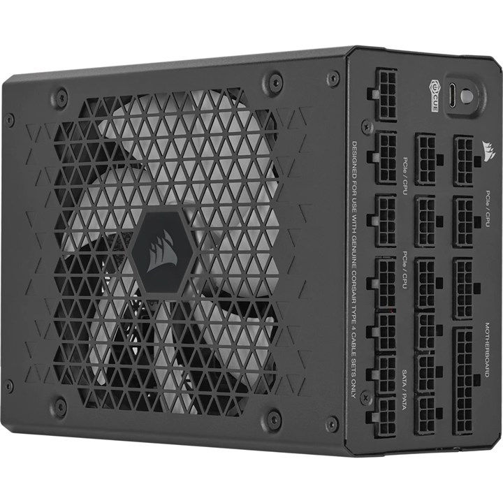 Corsair HXi Series HX1200i Power Supply Unit 1200 W 24-Pin ATX ATX Black