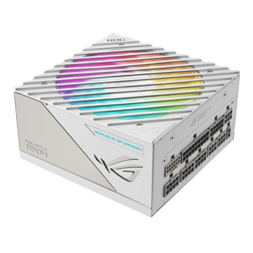 Asus 850W ROG LOKI SFX-L Platinum White Edition PSU, Small Form Factor, Fully