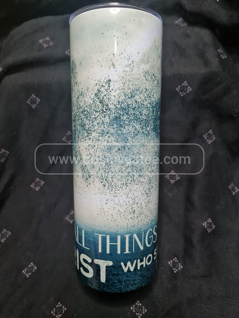 Thumbnail: I Can do all Things Mens Tumbler