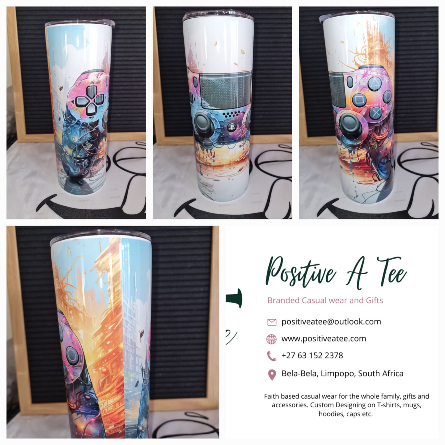 Ps Gamer Tumbler