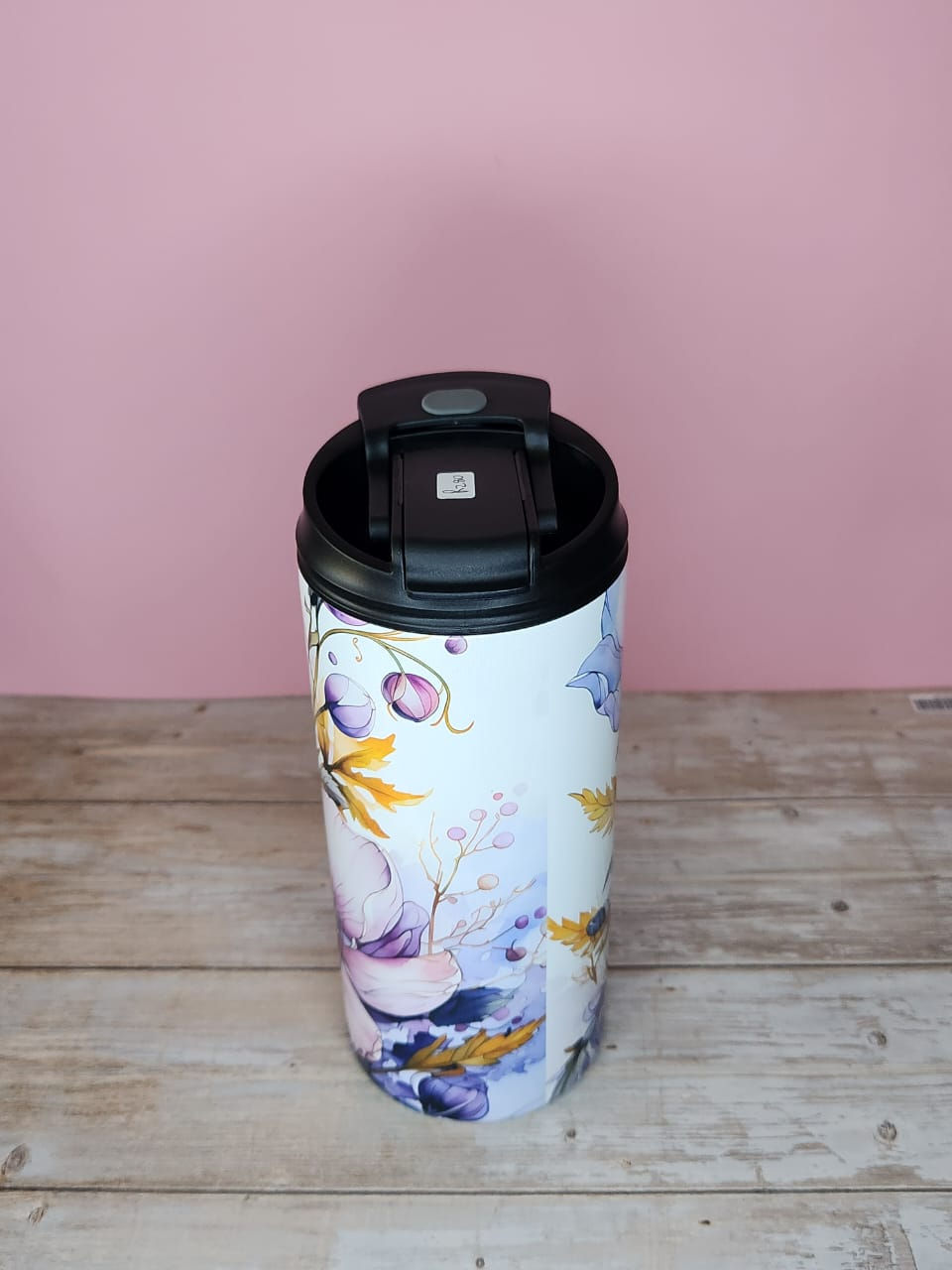 Thumbnail: Boldly Blossom 440ml Dual lid Tumbler