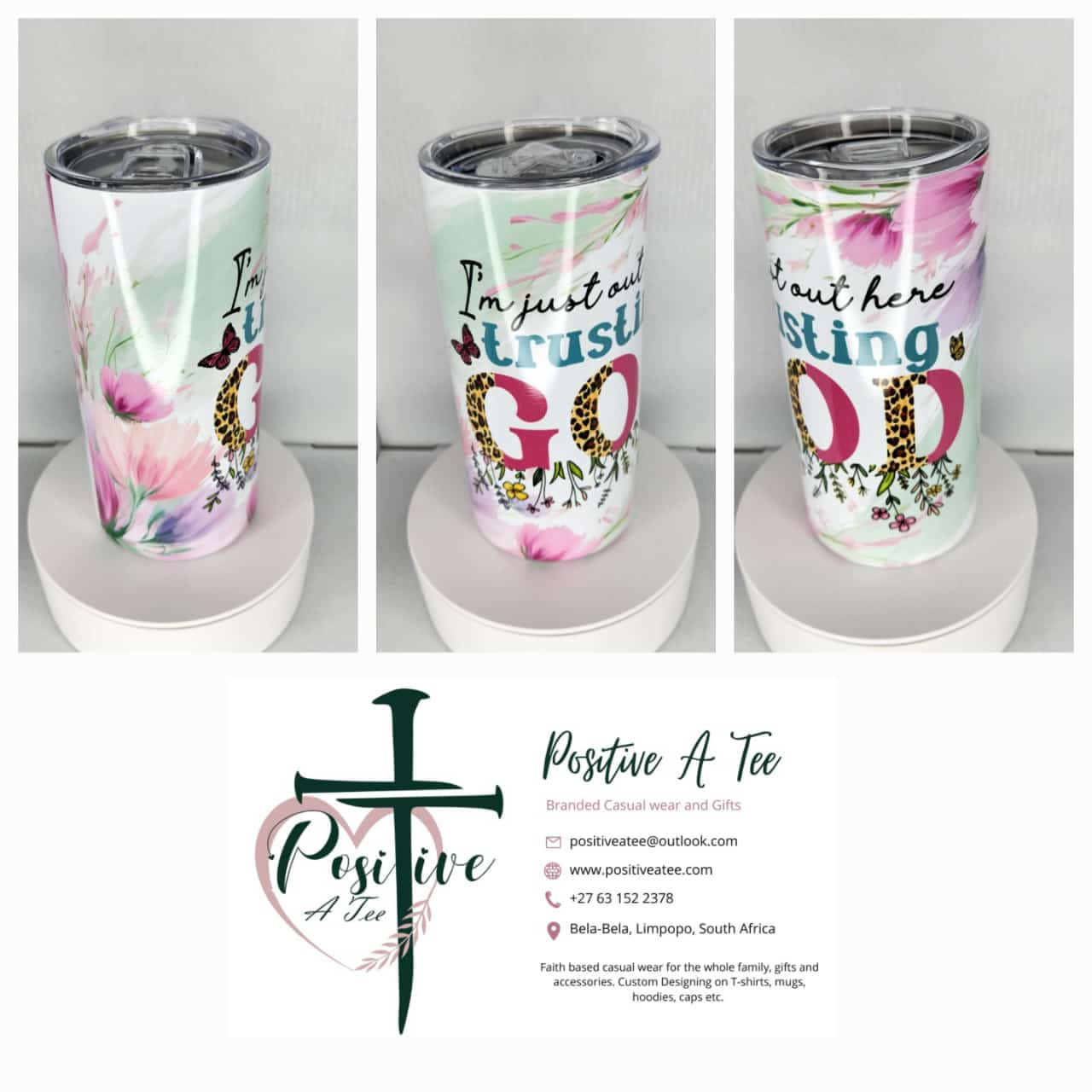 Trusting God Tumbler 440ml