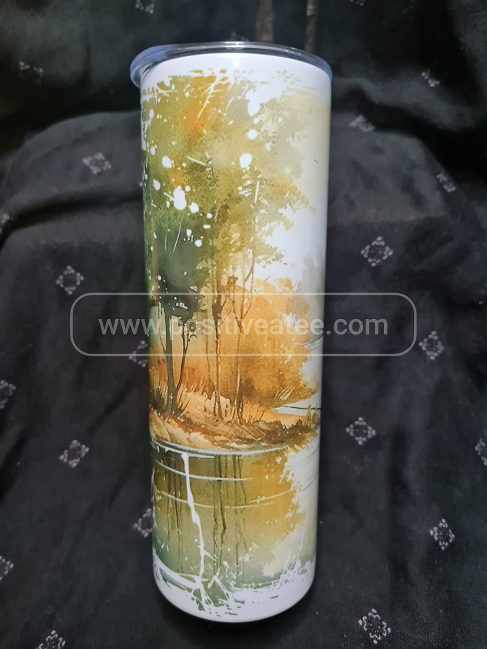 Thumbnail: Be still Lake Mens Tumbler