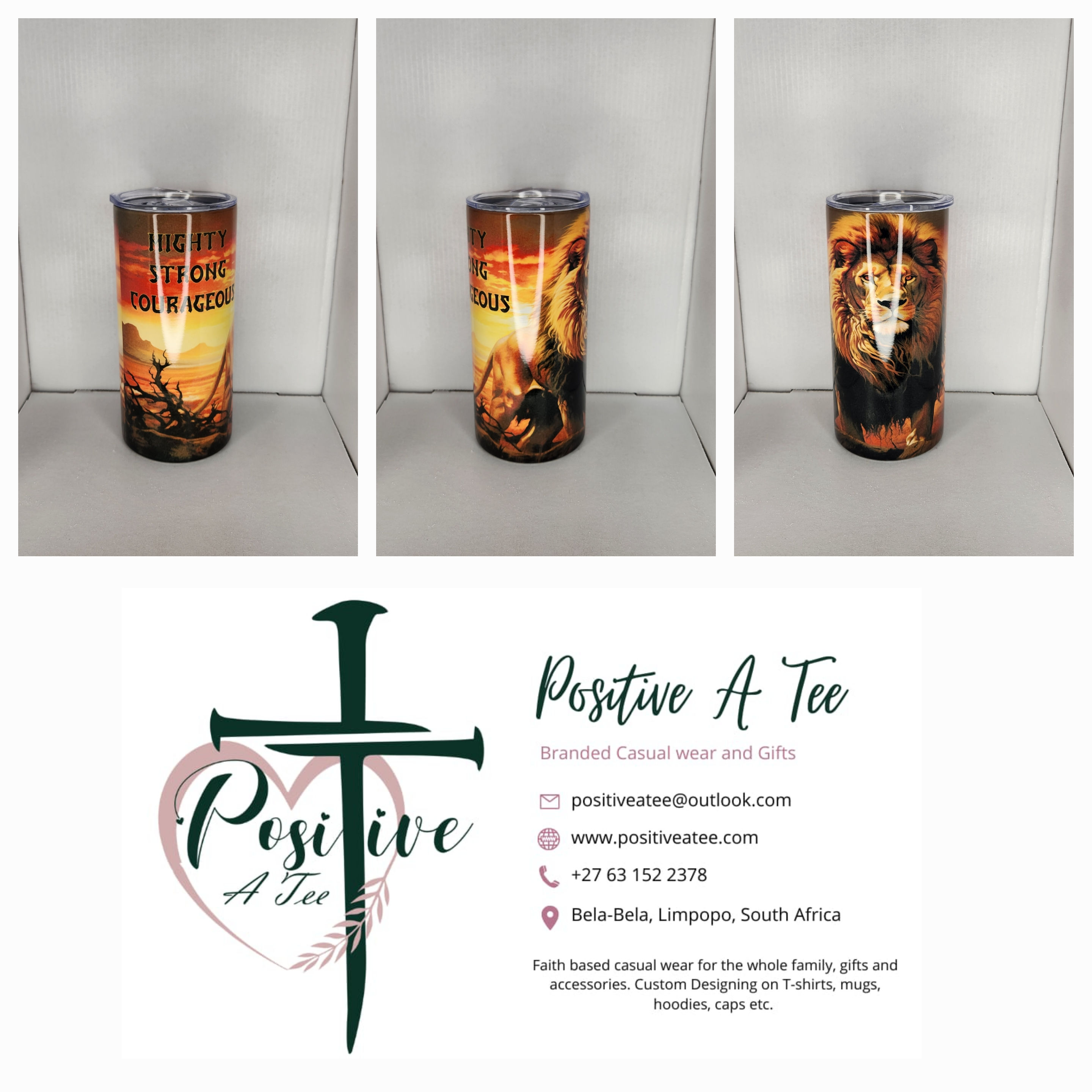 Mighty lion 440ml tumbler