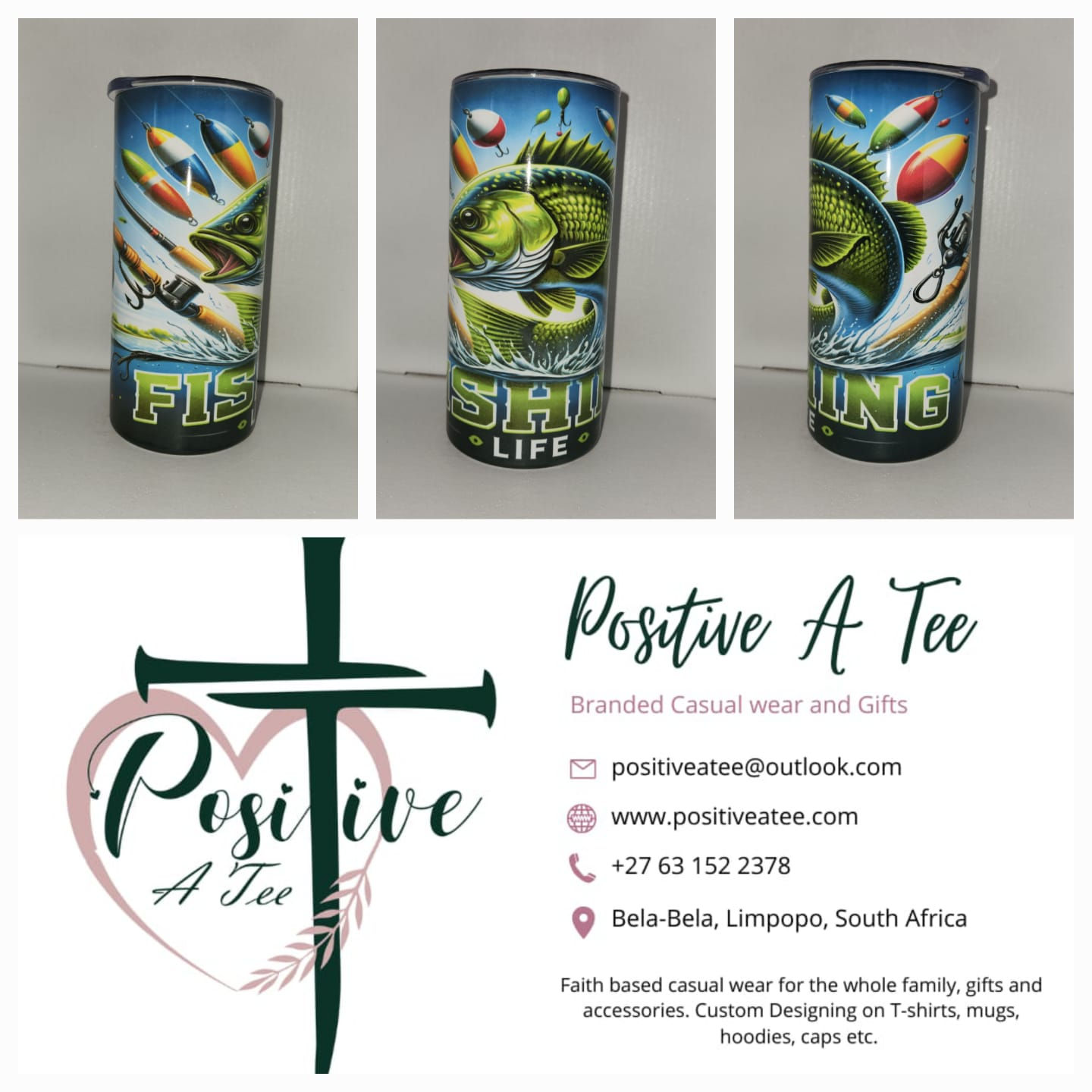 FISHING LIFE (440ml Tumbler)