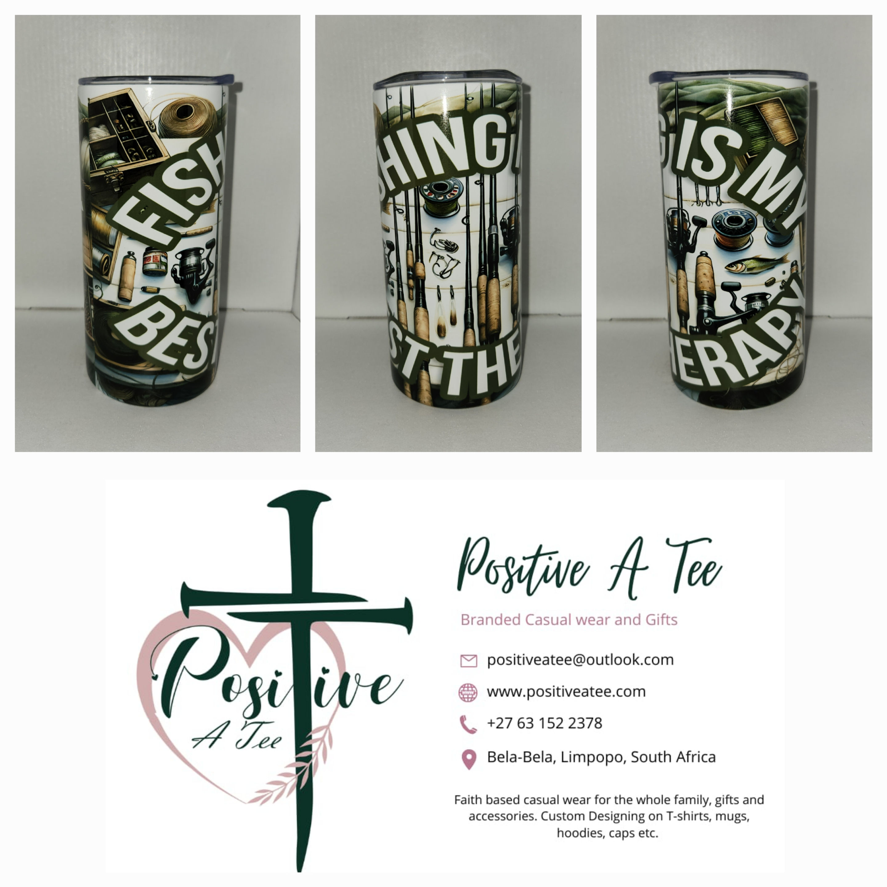 Fishing Therapy 440ml Tumbler