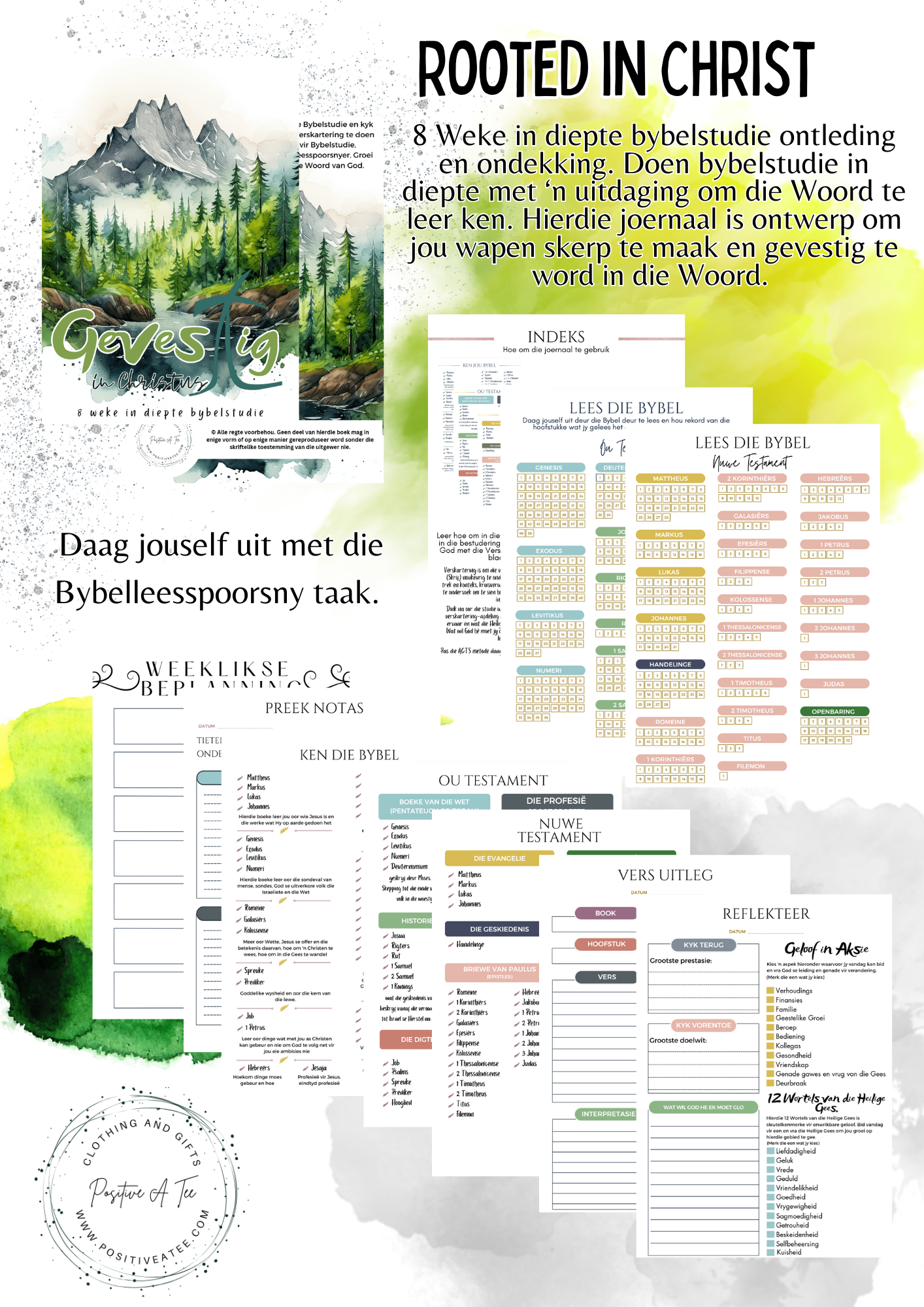 Gevestig in Christus berge A5 joernaal