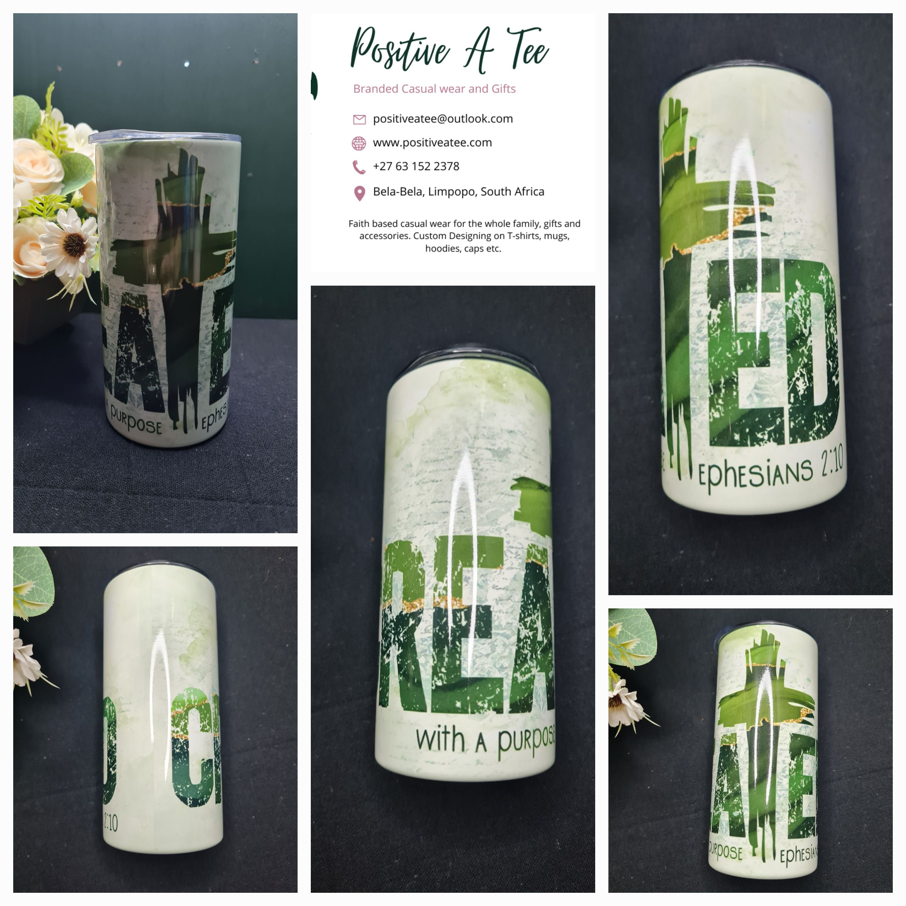 Created with a purpose Tumbler