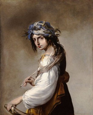Figura 1: Salvator Rosa, Lucrezia como Musa (c. 1641). Wadsworth Atheneum Museum of Art, Connecticut.