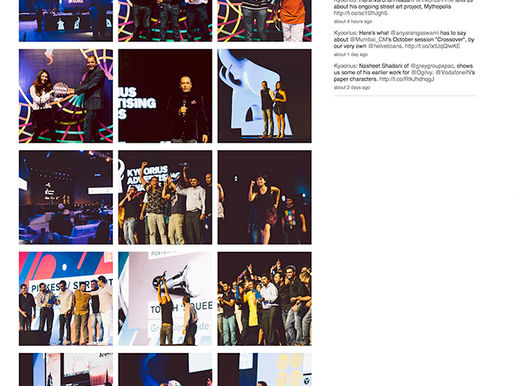 Featured: Kyoorius Ad and Digital Awards 2014 Website