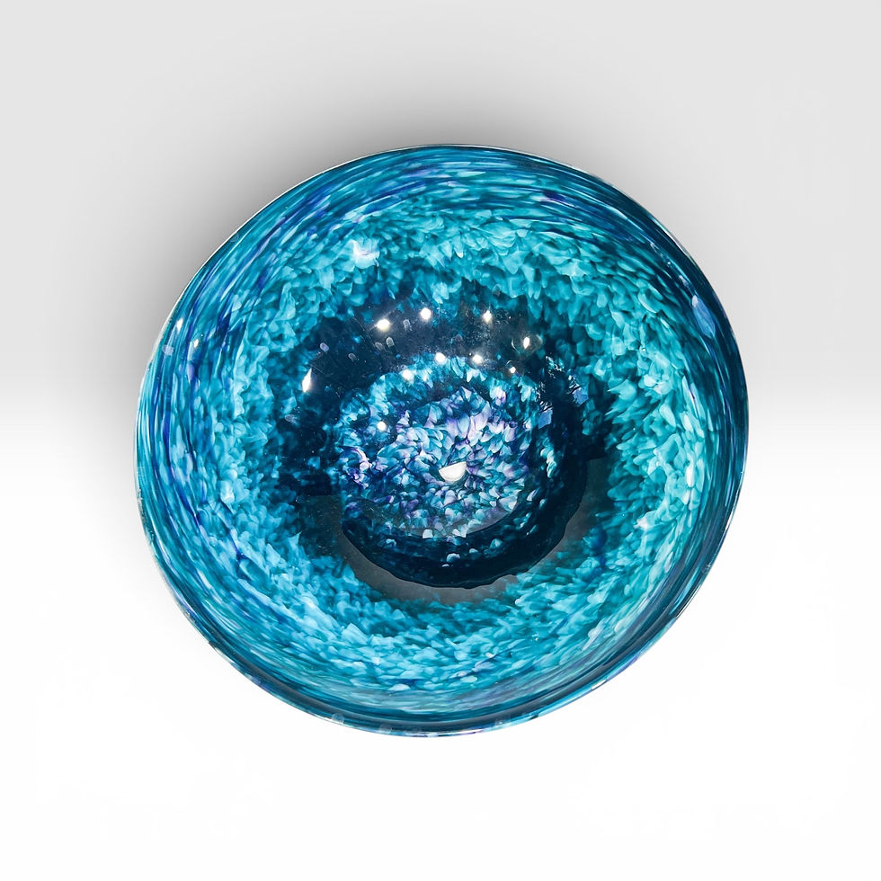 Thumbnail: Spiritual Faith #18 - Hand-Blown Glass Vessel Sink