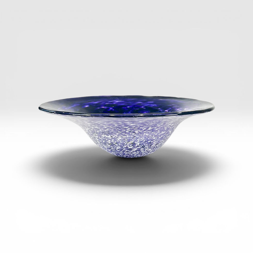 Thumbnail: Moondance #5 - Hand-Blown Glass Vessel Sink