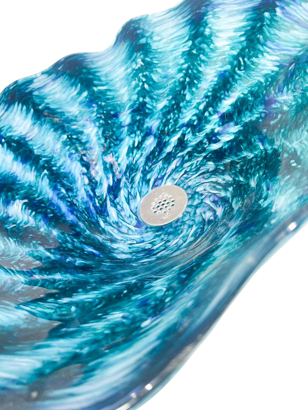 Thumbnail: Spiritual Faith #15 - Hand-Blown Glass Vessel Sink