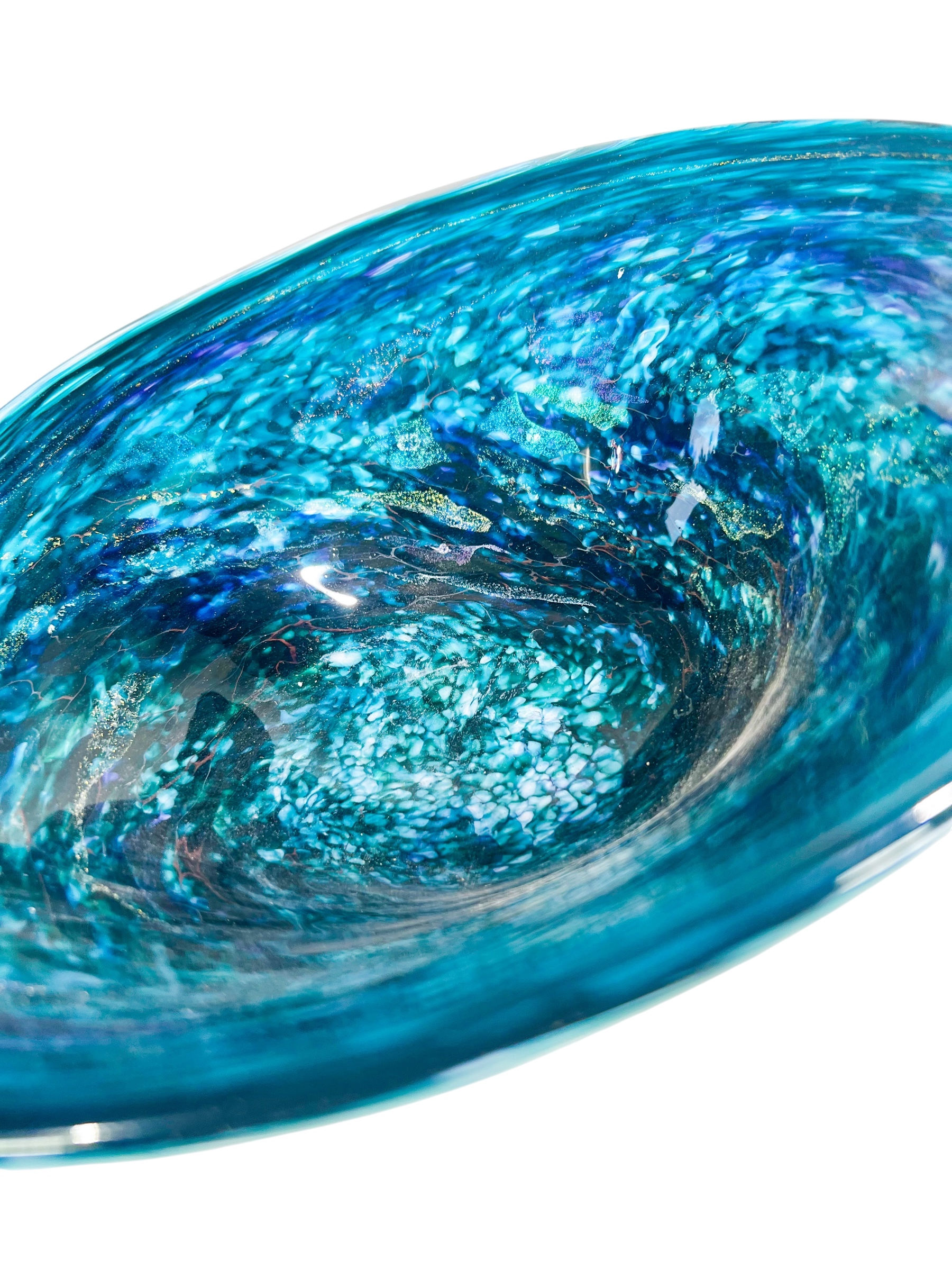 Spiritual Faith #3 - Hand-Blown Glass Vessel Sink