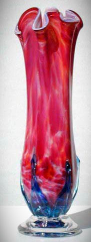"Dried Rose" Vase