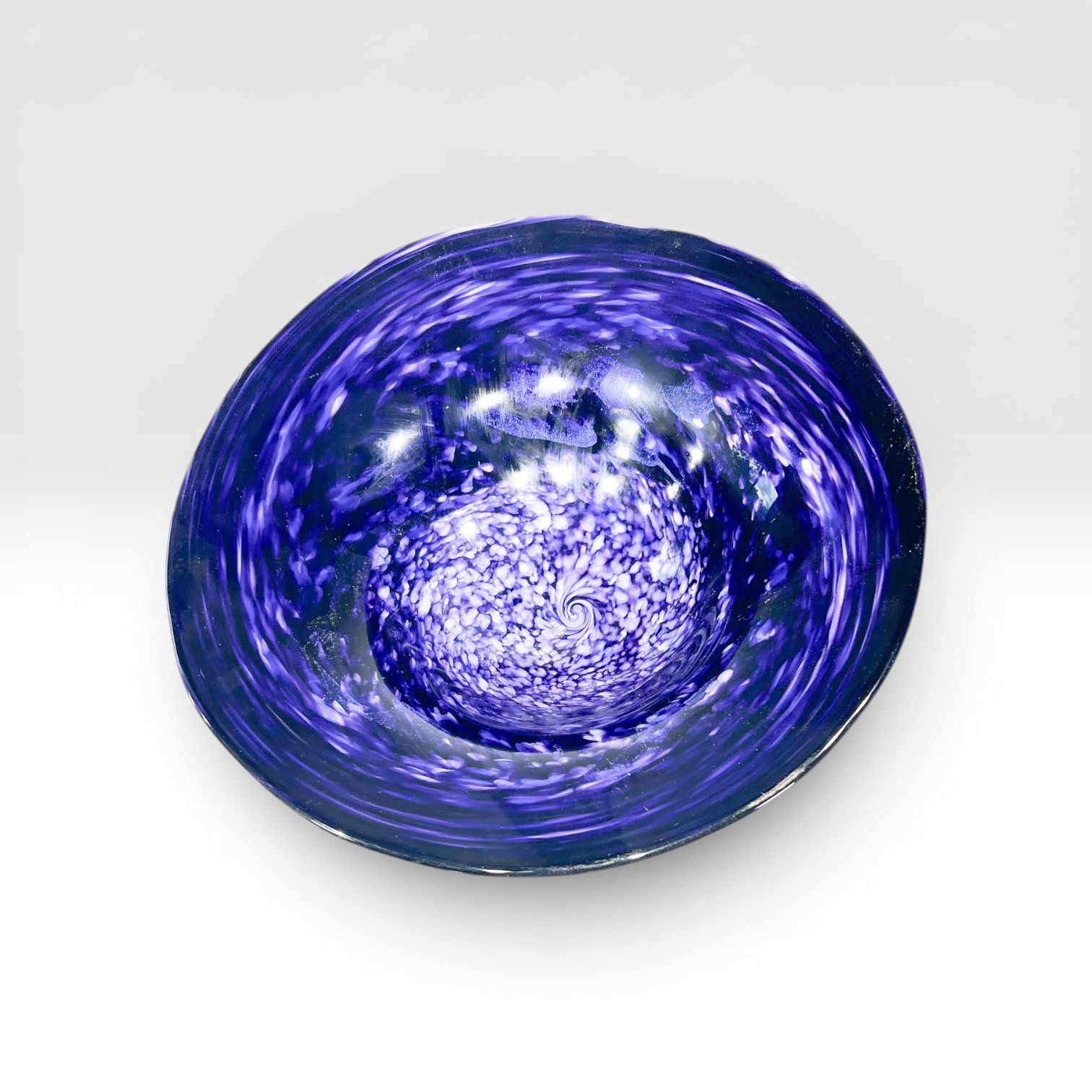 Moondance #5 - Hand-Blown Glass Vessel Sink