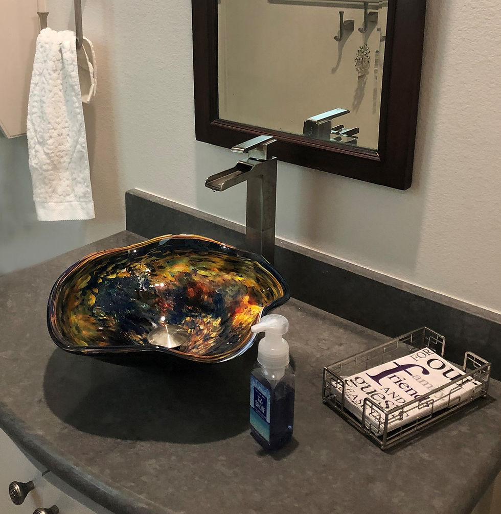 Thumbnail: Luxury  Blown Glass Sink | Blown Glass Sink | Art Glass Sink | Luxury Glass Sink | Designer Glass Sink