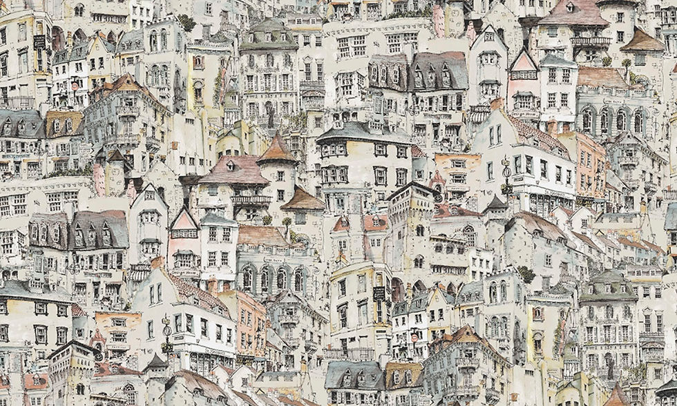 Миниатюра: Erismann Trend 3. Обои для Детской. Городок.