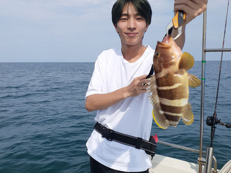 潮が止まって違う『青』へランガン😅