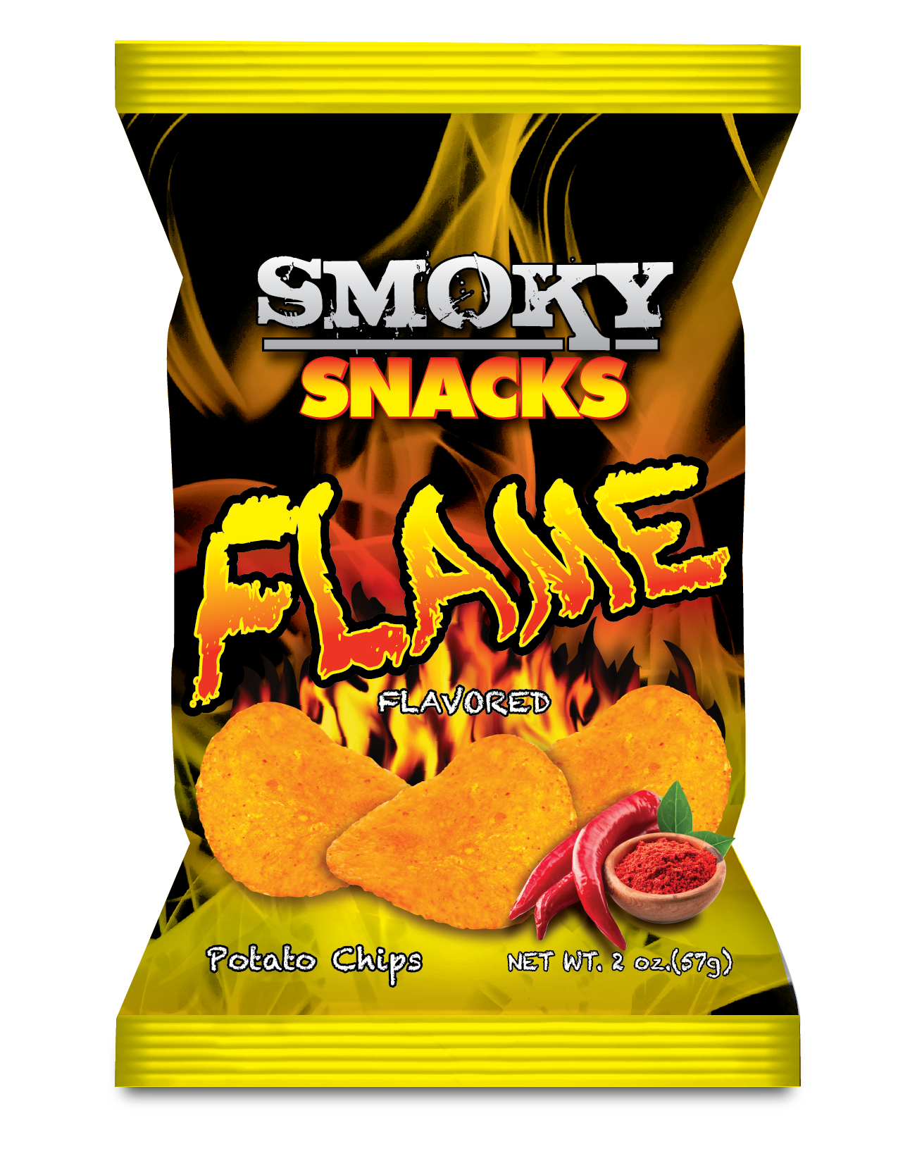 Smoky Flame Pot Chips