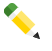 Icon of a pencil