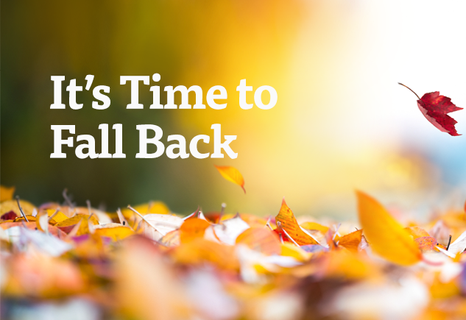 It's Time to Fall Back