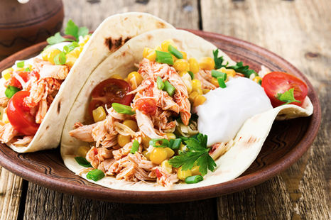 Slow Cooker Chicken Tacos