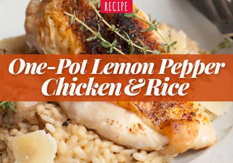One-Pot Lemon Pepper Chicken and Rice