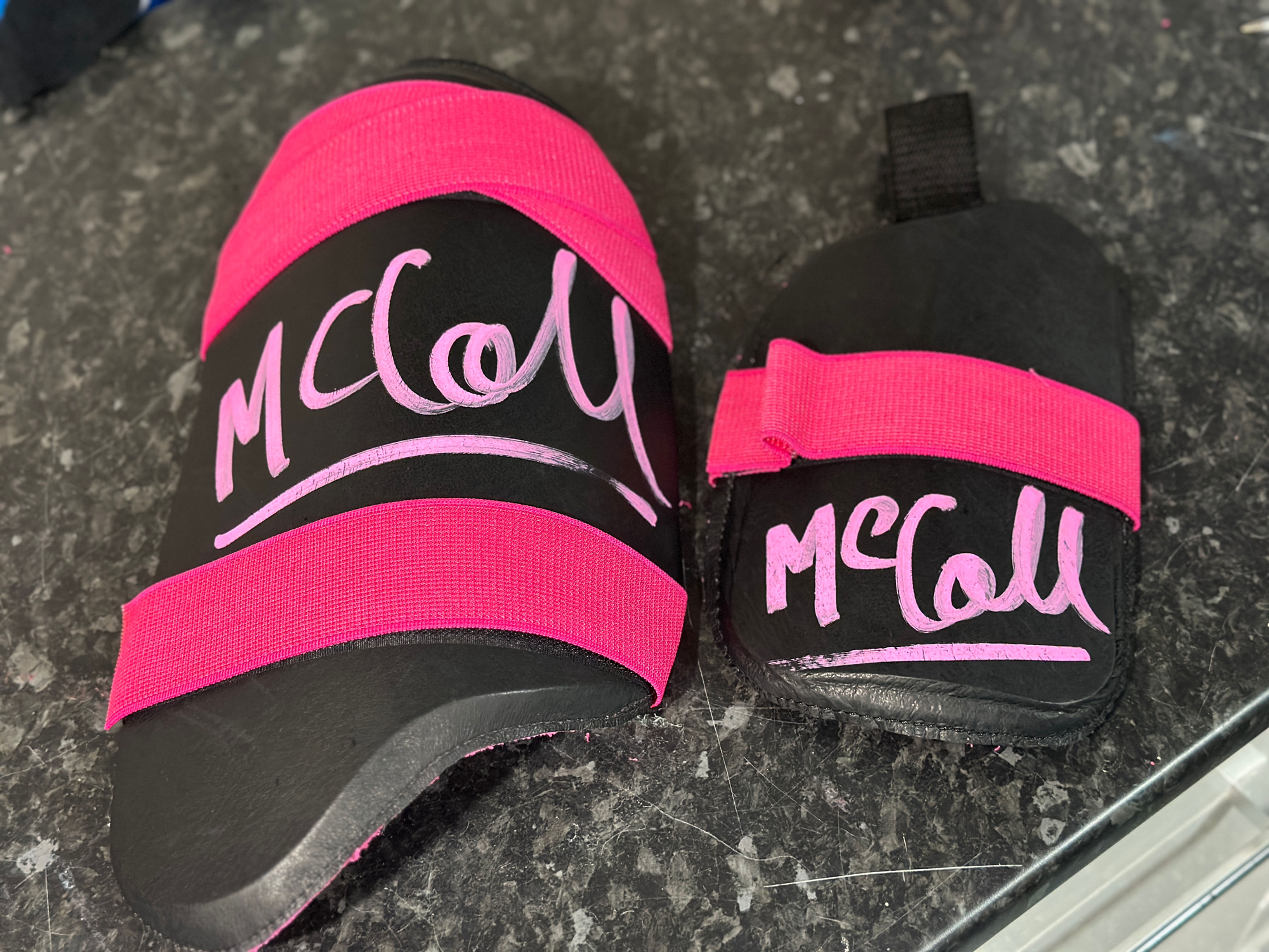 Evolution - Combo thigh pad (Inner + Outer) - Black Leather Lining