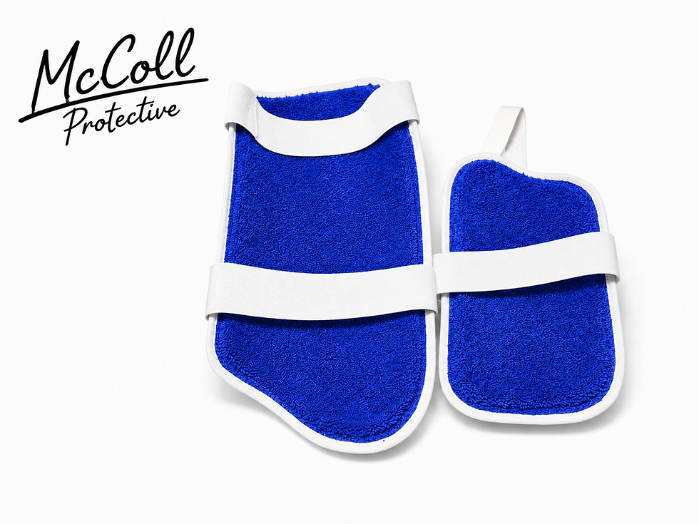 Thumbnail: WORLDS MOST EXPENSIVE THIGH PAD MCCOLL PROTECTIVE KANGAROO LEATHER