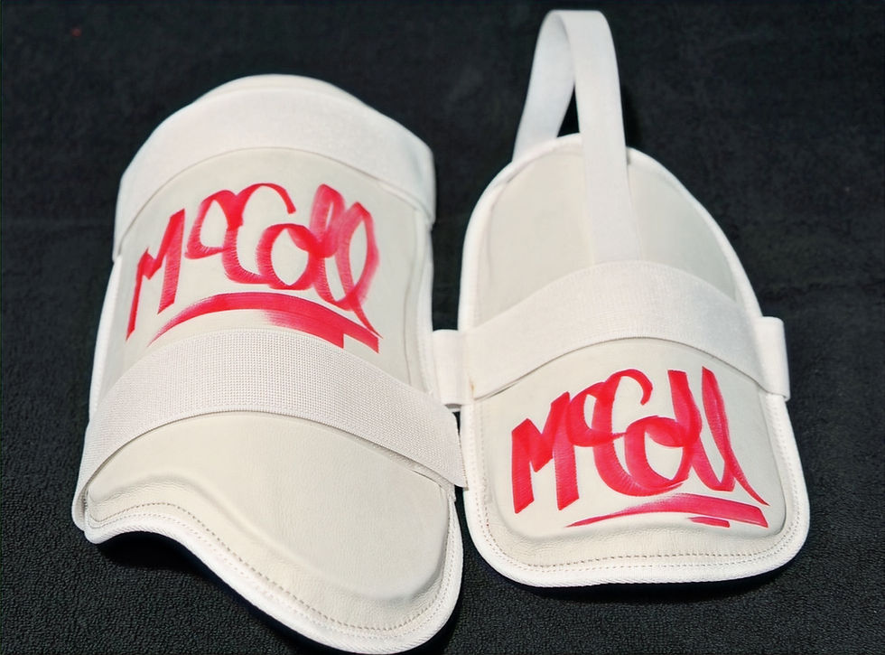 Thumbnail: CUSTOM MADE AUSTRALIAN THIGH PAD MCCOLL PROTECTIVE