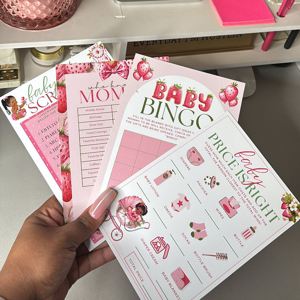 Thumbnail: Strawberry Baby Shower