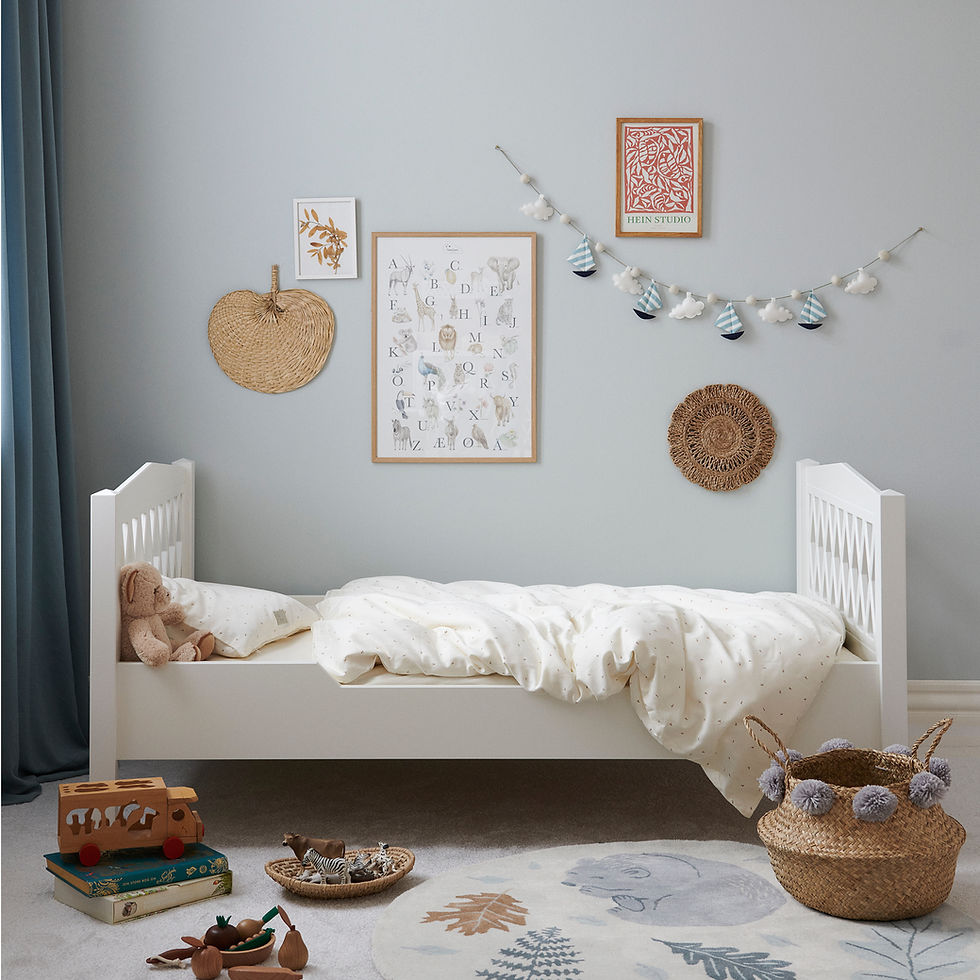 Miniaturbild: Bettwäsche Junior - Flowing Leaf - 100x140cm