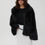 Прев'ю: Mini fur coat black