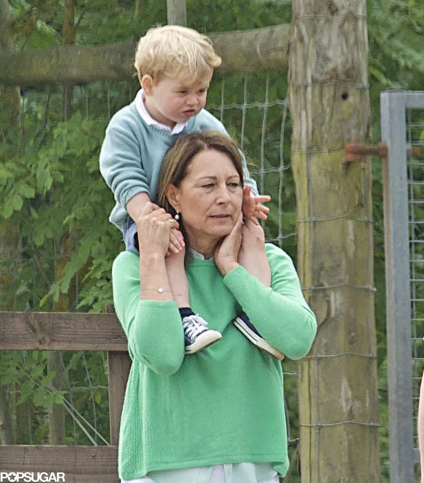 Prince George Enjoys Day Out With Maternal Grandmother