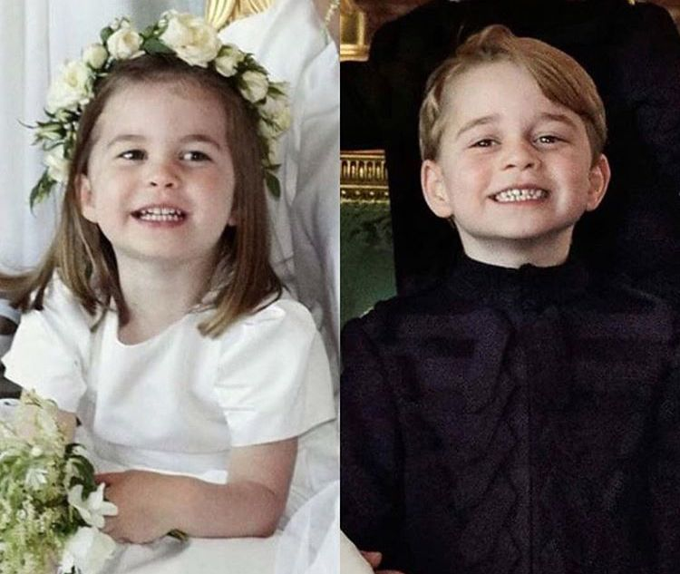 Prince George and Princess Charlotte