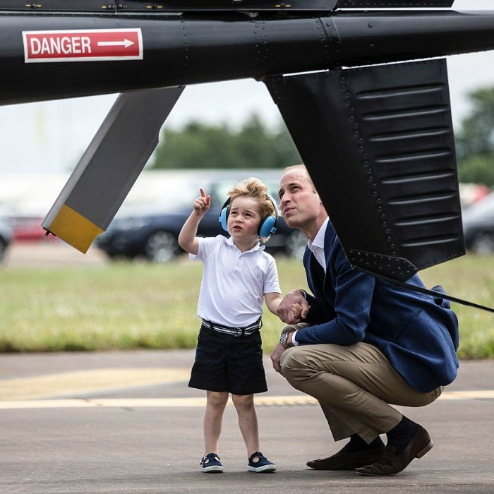 George and William and Planes