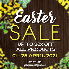 Easter Sale Now On!
