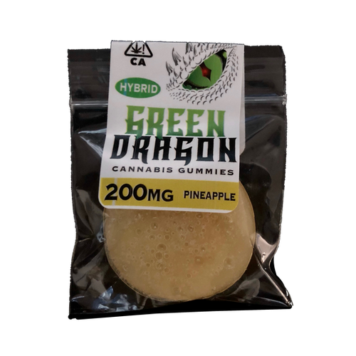 Green Dragon 200mg Hybrid Gummy 4 for 50 Alpha Medic