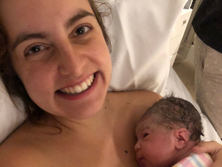 Issy and Baby Tasi's Beautiful Hypnobirth